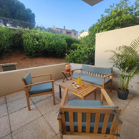 La Terrasse Zen De Mika - Entre Et Apartment Hyères